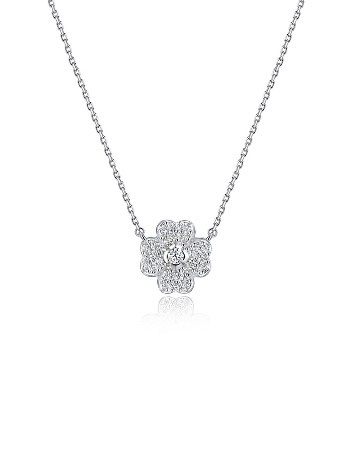 아이스볼(ICEBALL) Bloom pave necklace