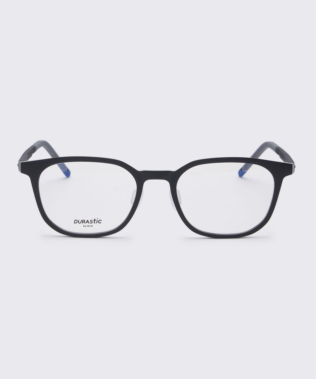 알로아이웨어(ALO EYEWEAR) [DURASTIC] DRG5603 0909M 웰링턴 스퀘어 실리콘 안경테 블랙 블루라이트 렌즈 선택