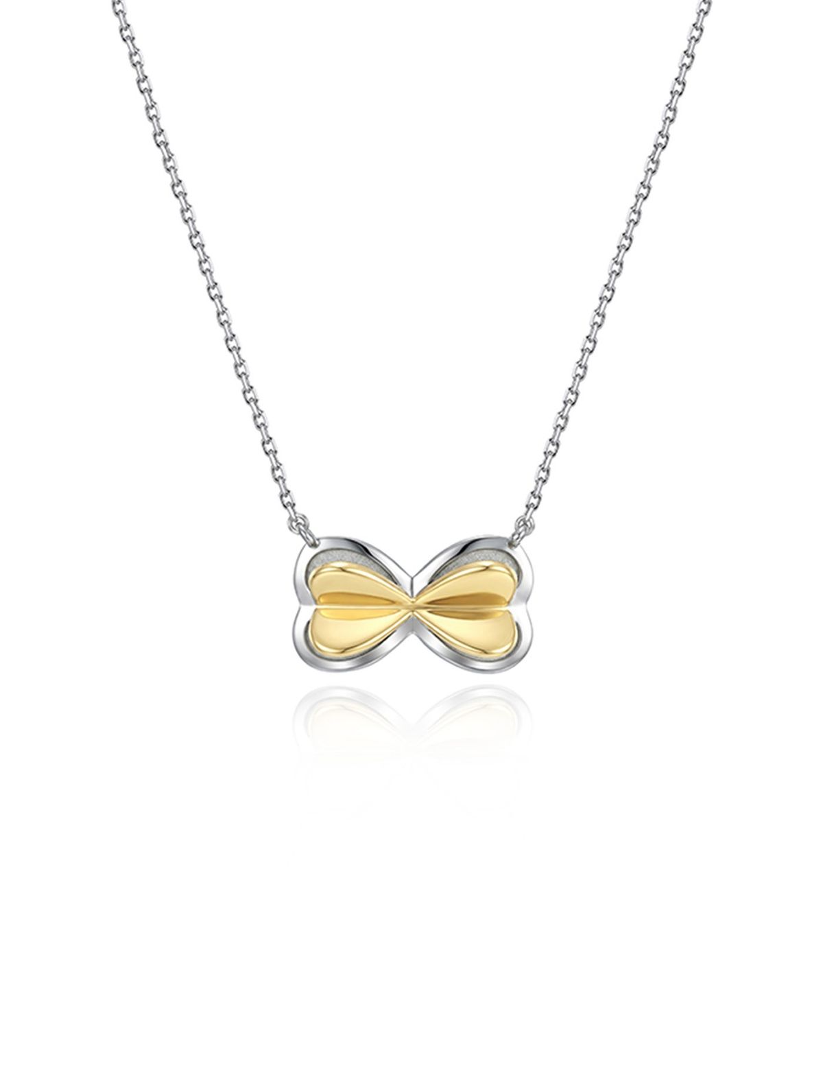 아이스볼(ICEBALL) Heart tie basic necklace