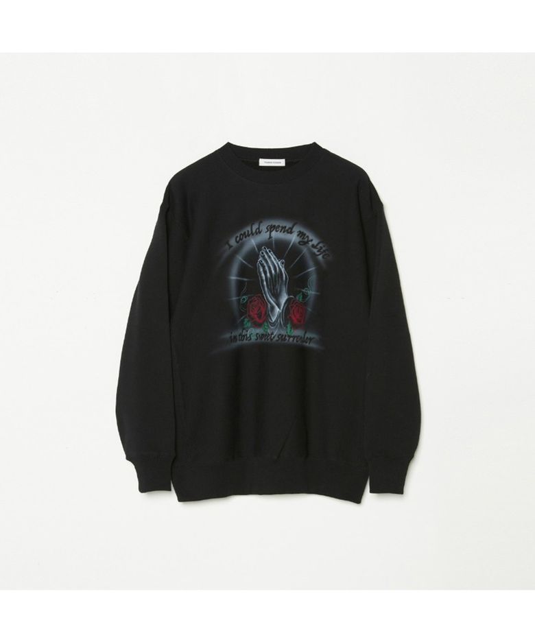 LOVING MEMORY PULLOVER - BLACK