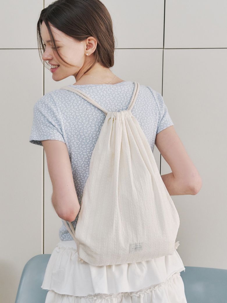 lovey lace gym sack
