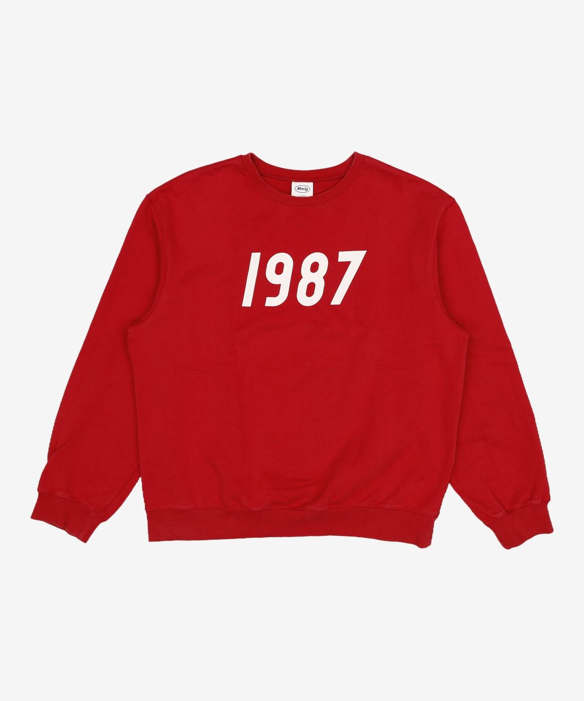 엠엠엘지(MMLG) [Mmlg] 1987 SWEAT (DEEP RED) L