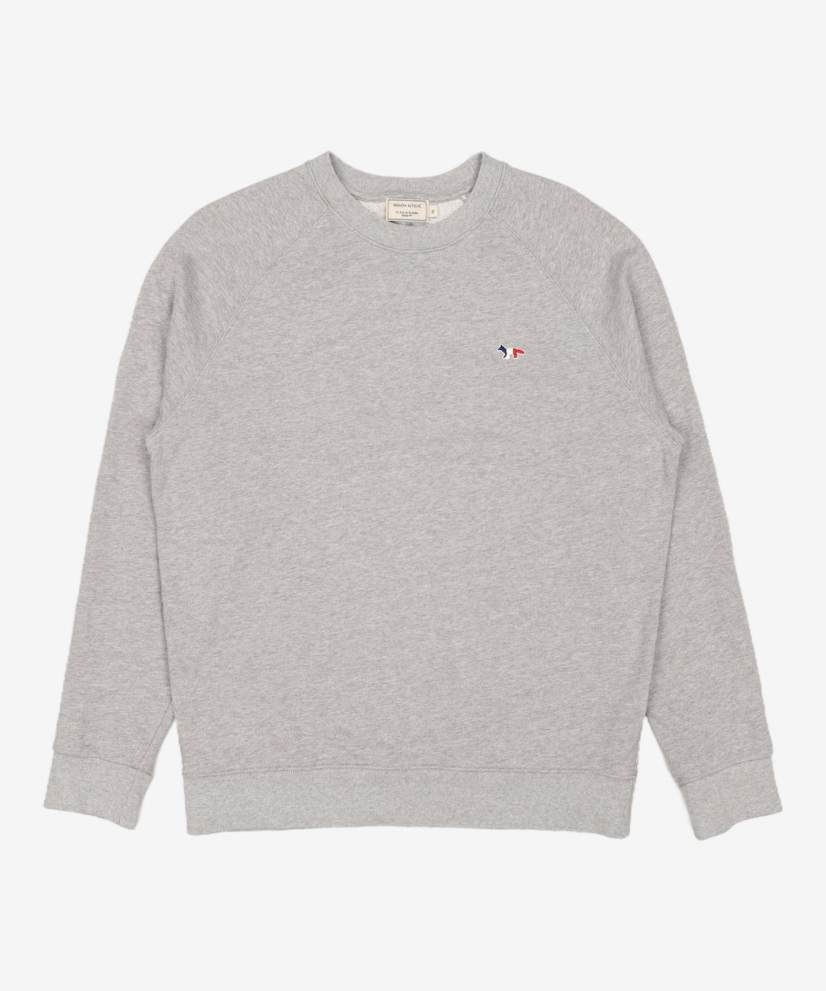 메종 키츠네(MAISON KITSUNE) 22SS 트리컬러 폭스 맨투맨 FM00322KM0001 XL