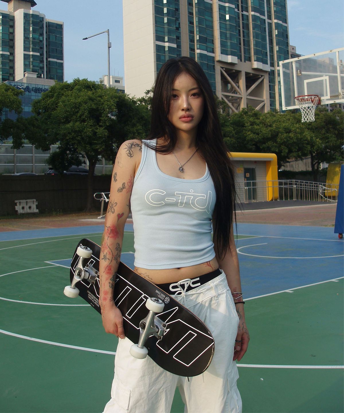 씨티씨(CTC) CTCL sleeveless (sky blue)