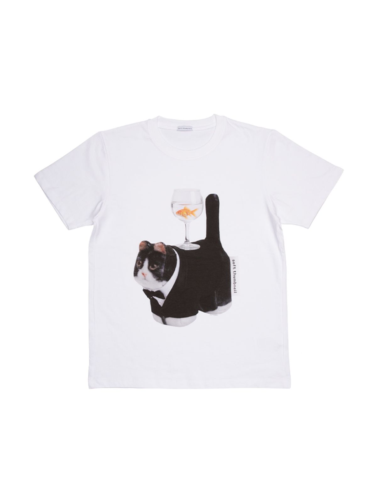 소프트썸네일(SOFTTHUMBNAIL) I am the Owner, T-shirt, White