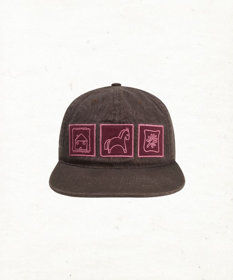 DD horse gallery cap (BROWN)