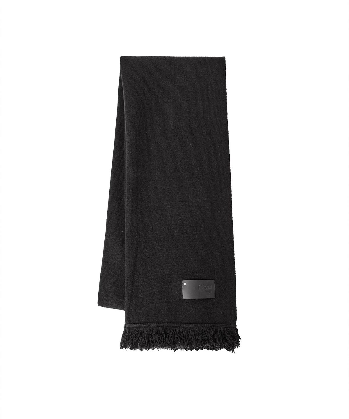 미세키서울 맨(MISEKISEOUL MEN) Two tone tassel muffler BLACK