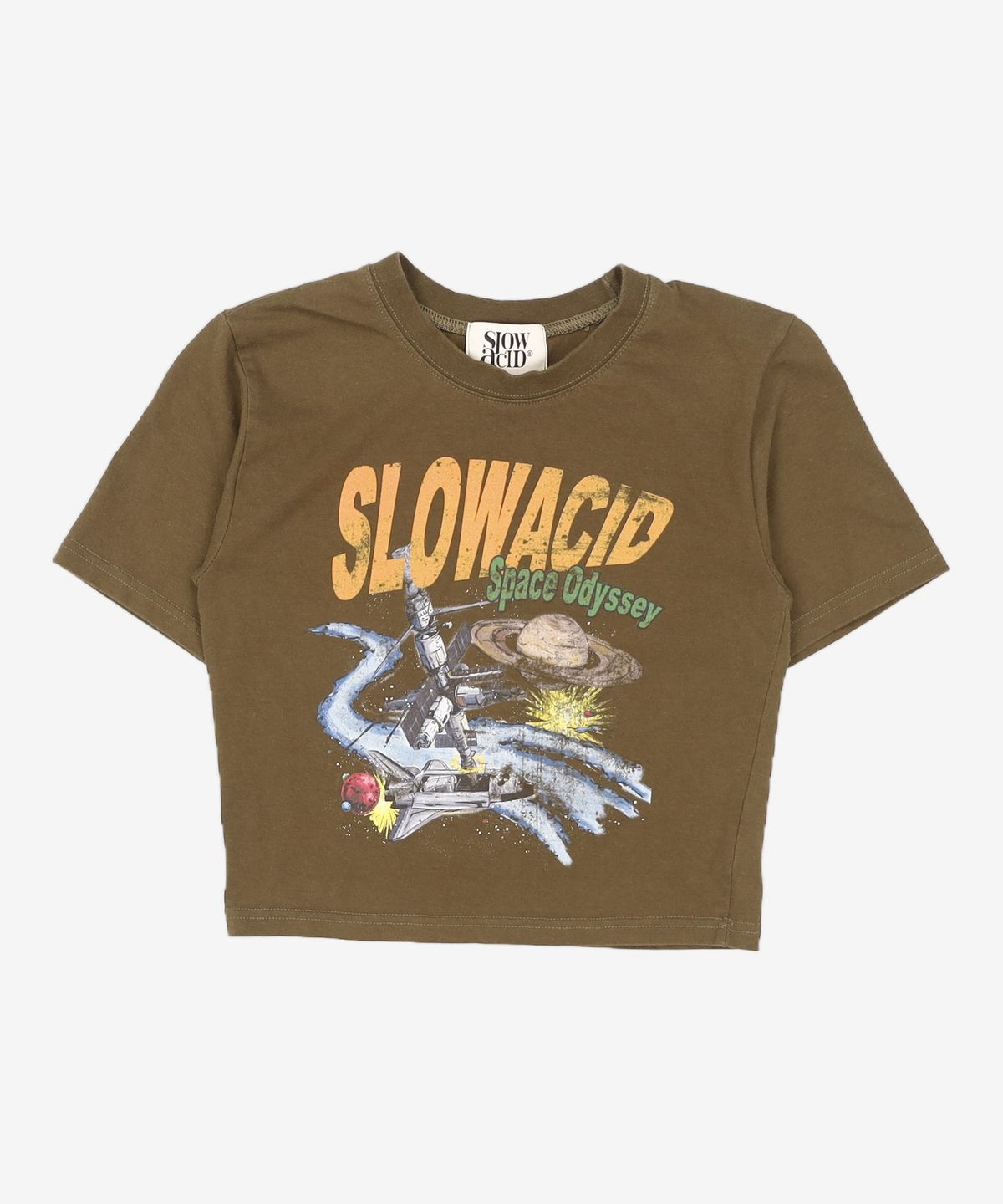 슬로우애시드(SLOWACID) 반소매 티셔츠