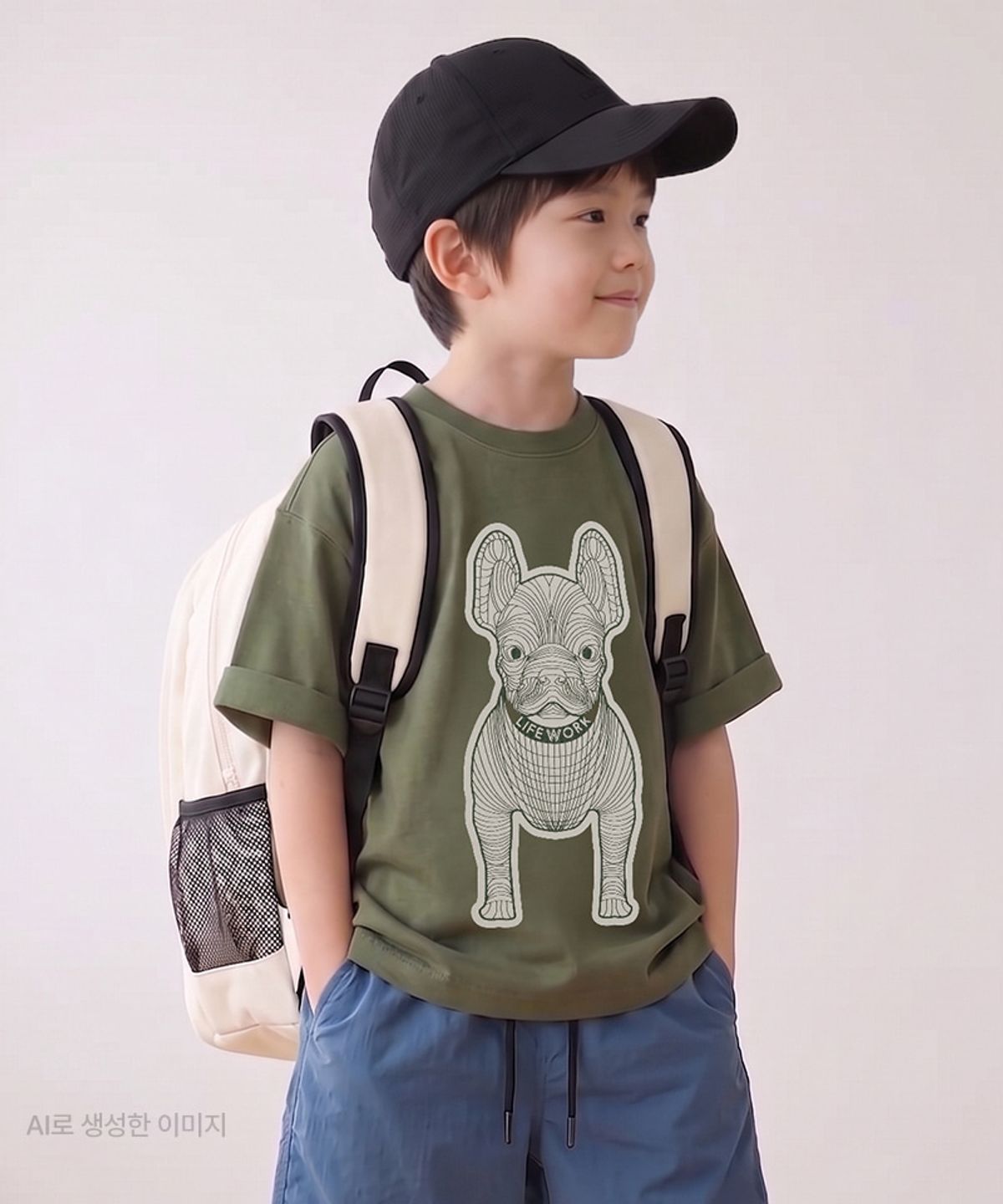 라이프워크 키즈(LIFEWORK KIDS) 키즈) 뉴 라독 반팔 티셔츠