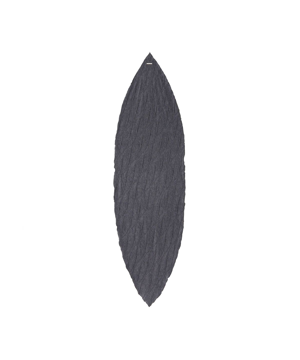 미세키서울 맨(MISEKISEOUL MEN) Crinkle texture scarf CHARCOAL