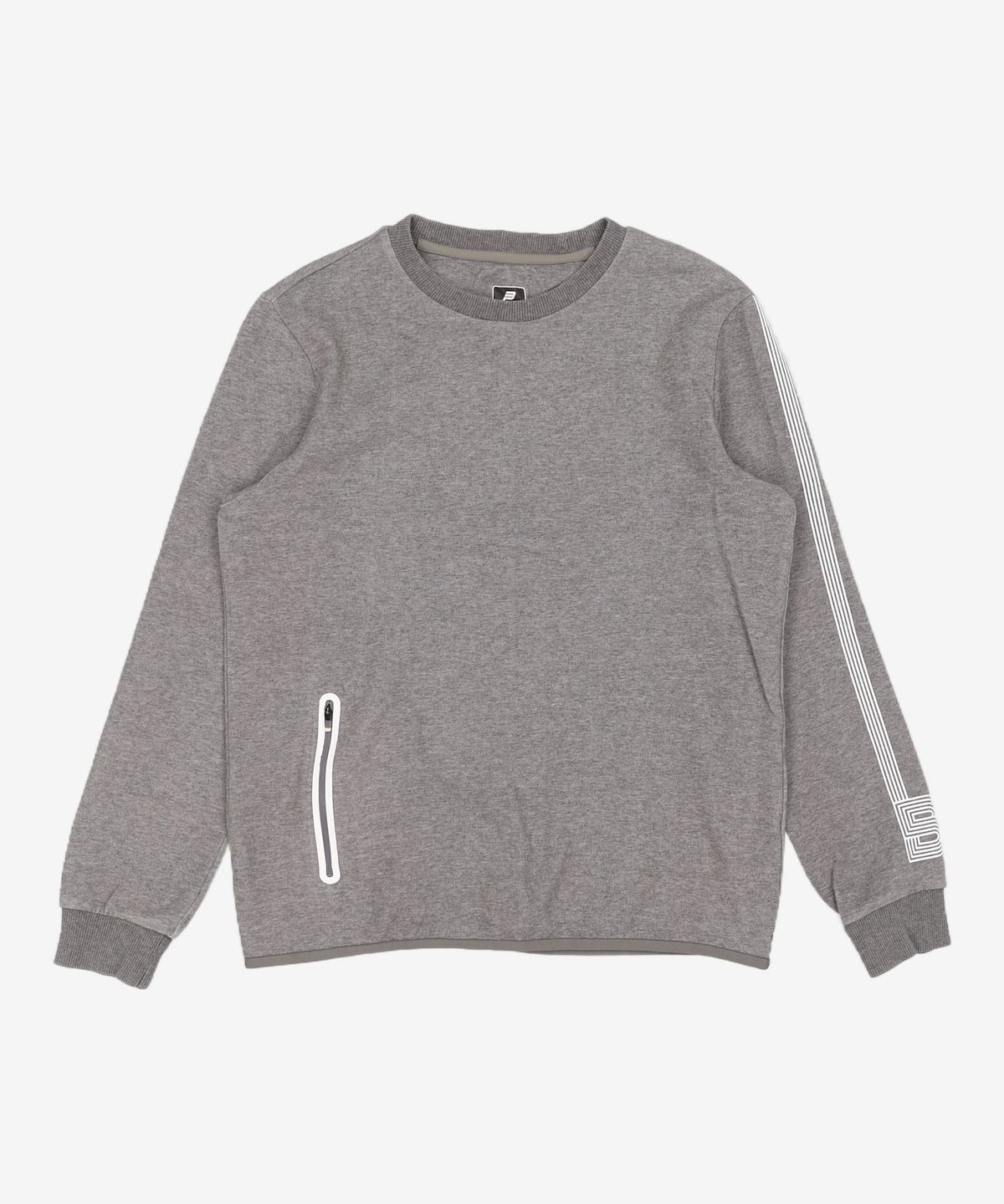 빈폴 스포츠(BEANPOLE SPORT) [B-Track] Unisex 스트라이프 로고 맨투맨 (BO9741F123) 90
