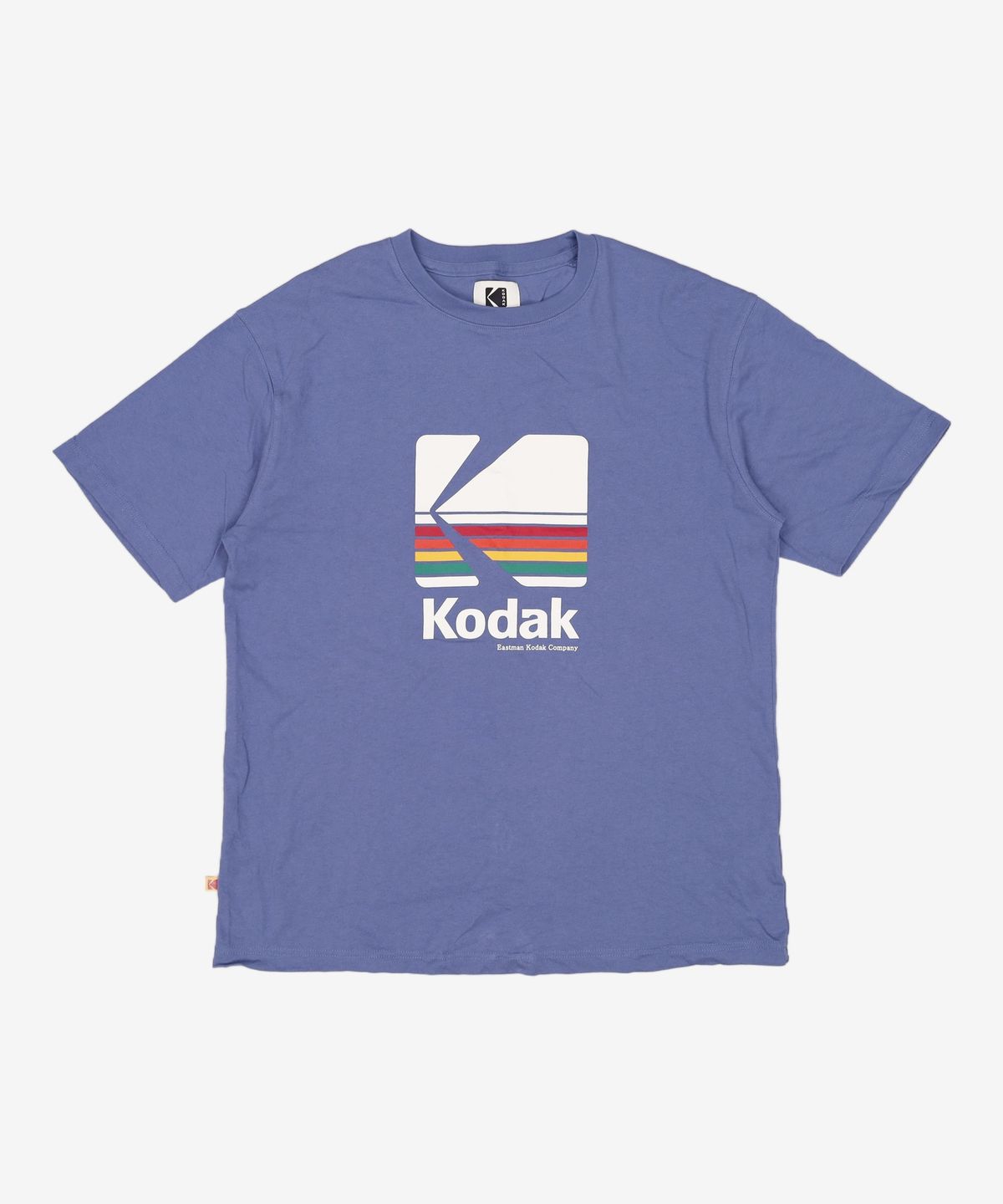 코닥(KODAK) 레인보우 반팔티셔츠 PURPLE 105