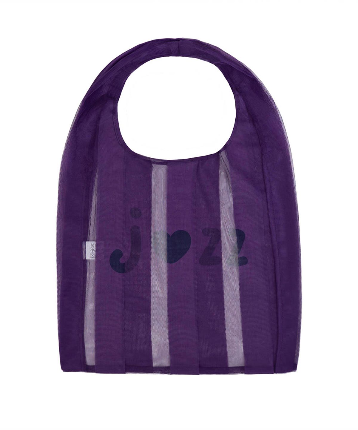 재즈앤바(JAZZ&BAR) Jazz Love Beach Mesh Bag - Stripe Purple