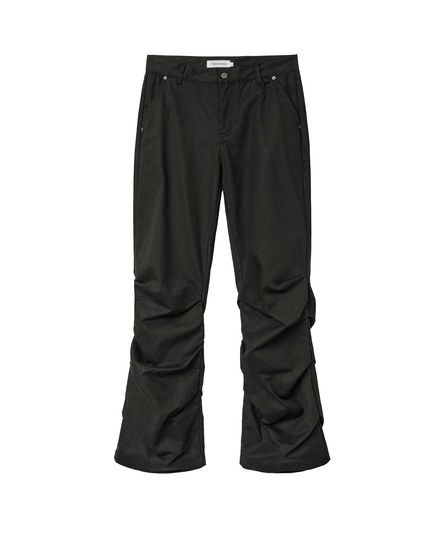 미세키서울 맨(MISEKISEOUL MEN) Shirring detail bootscut pants