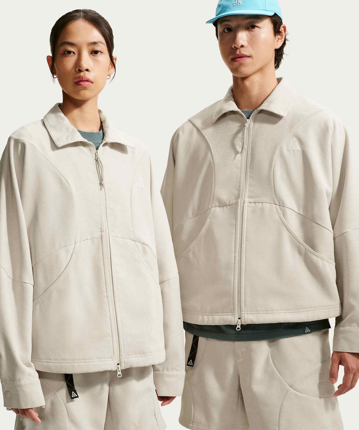 나이키(NIKE) ACG 돌로미티 코듀로이 재킷 M - 라이트 오어우드 브라운:라이트 크림슨:서밋 화이트 / IM4254-104