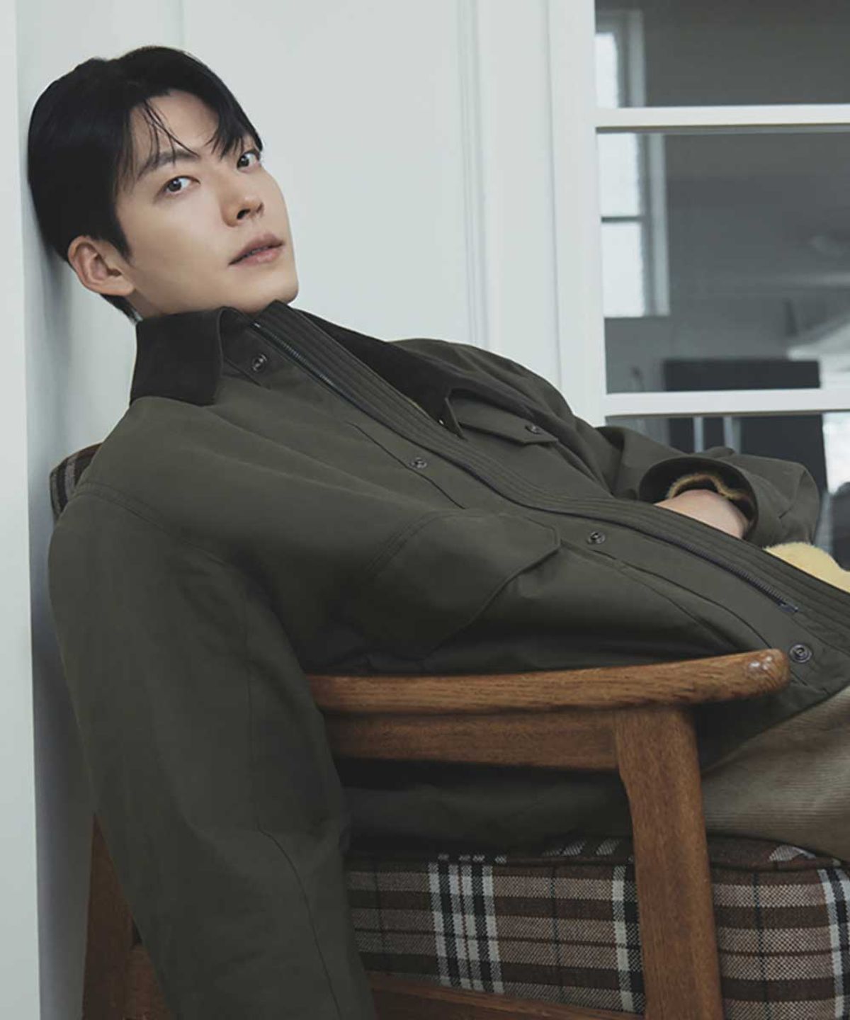 파렌하이트(FAHRENHEIT) 코듀로이 카라 배색 점퍼 (FJMAH6302)
