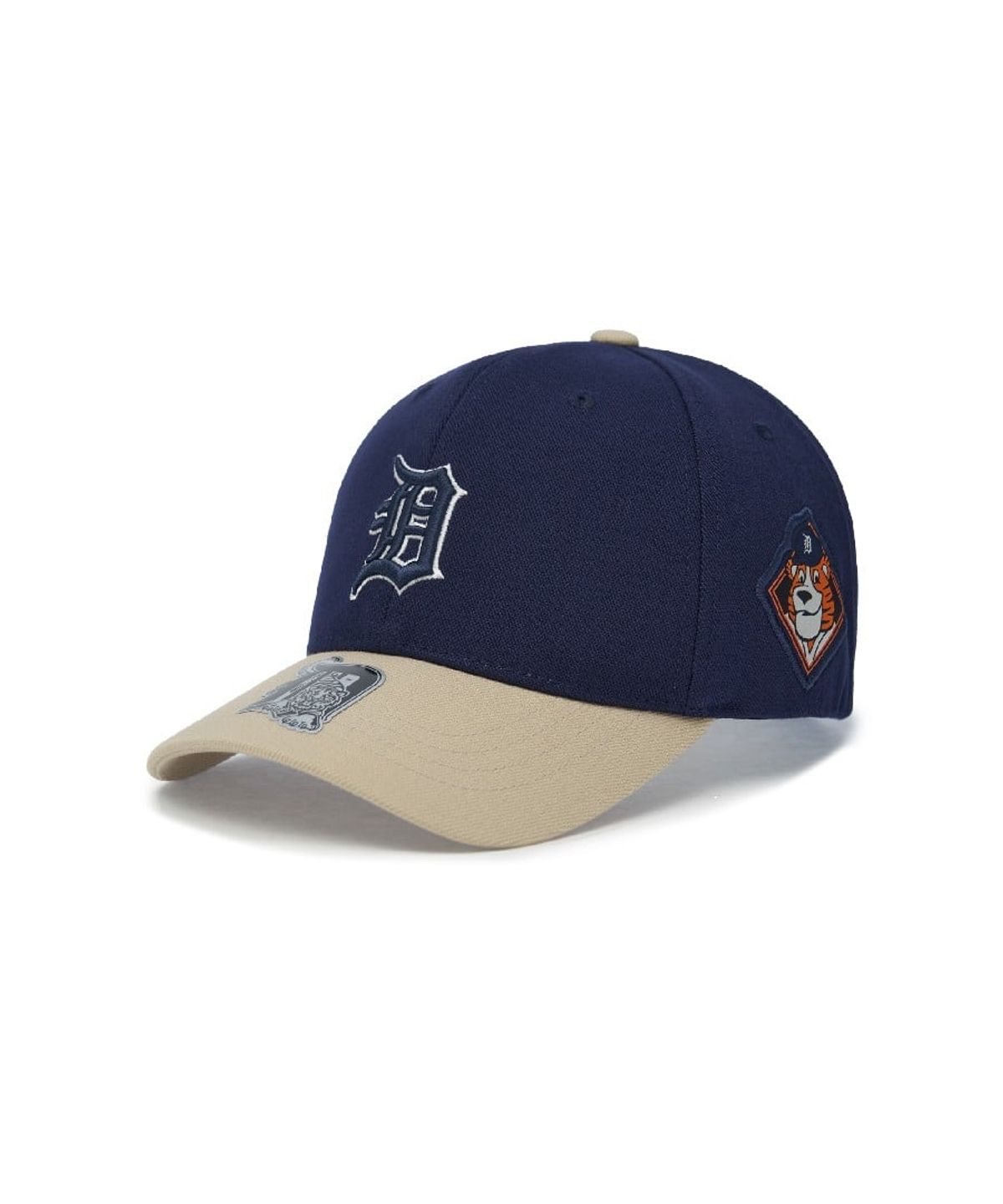 엠엘비 키즈(MLB KIDS) 시그니처 배색 마스코트 스트럭쳐 볼캡 DET (Navy)