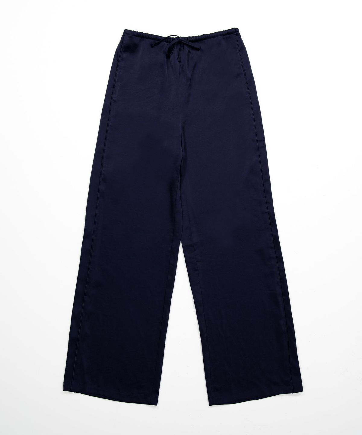 얼디르(EOLTR) Satin Piping Banding Pants, Dark Navy