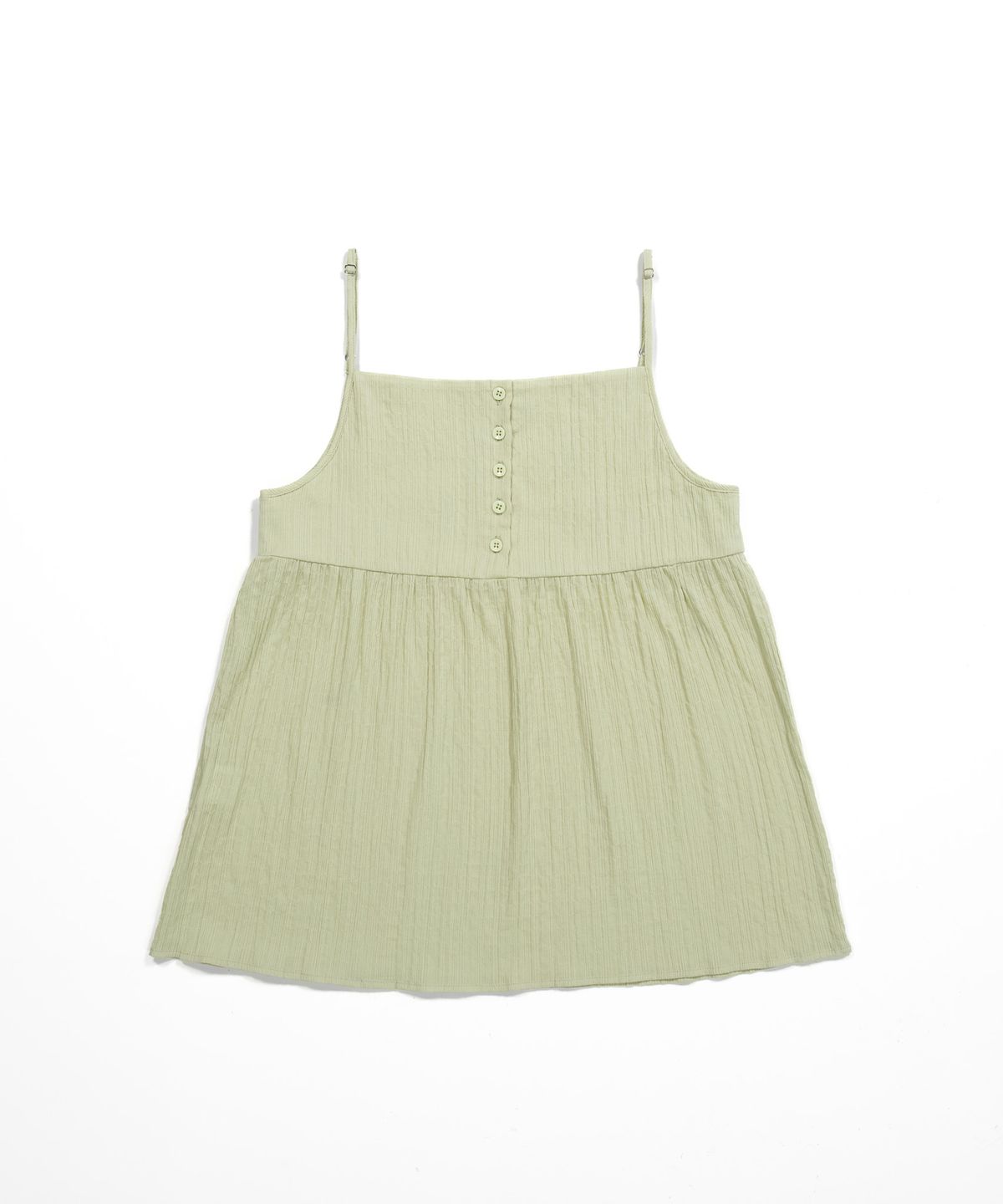 얼디르(EOLTR) Structured Sleeveless Top, Light Khaki