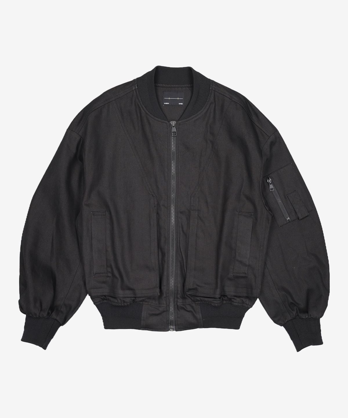 메종미네드(MAISON MINED) BLACK OVER MA-1 S