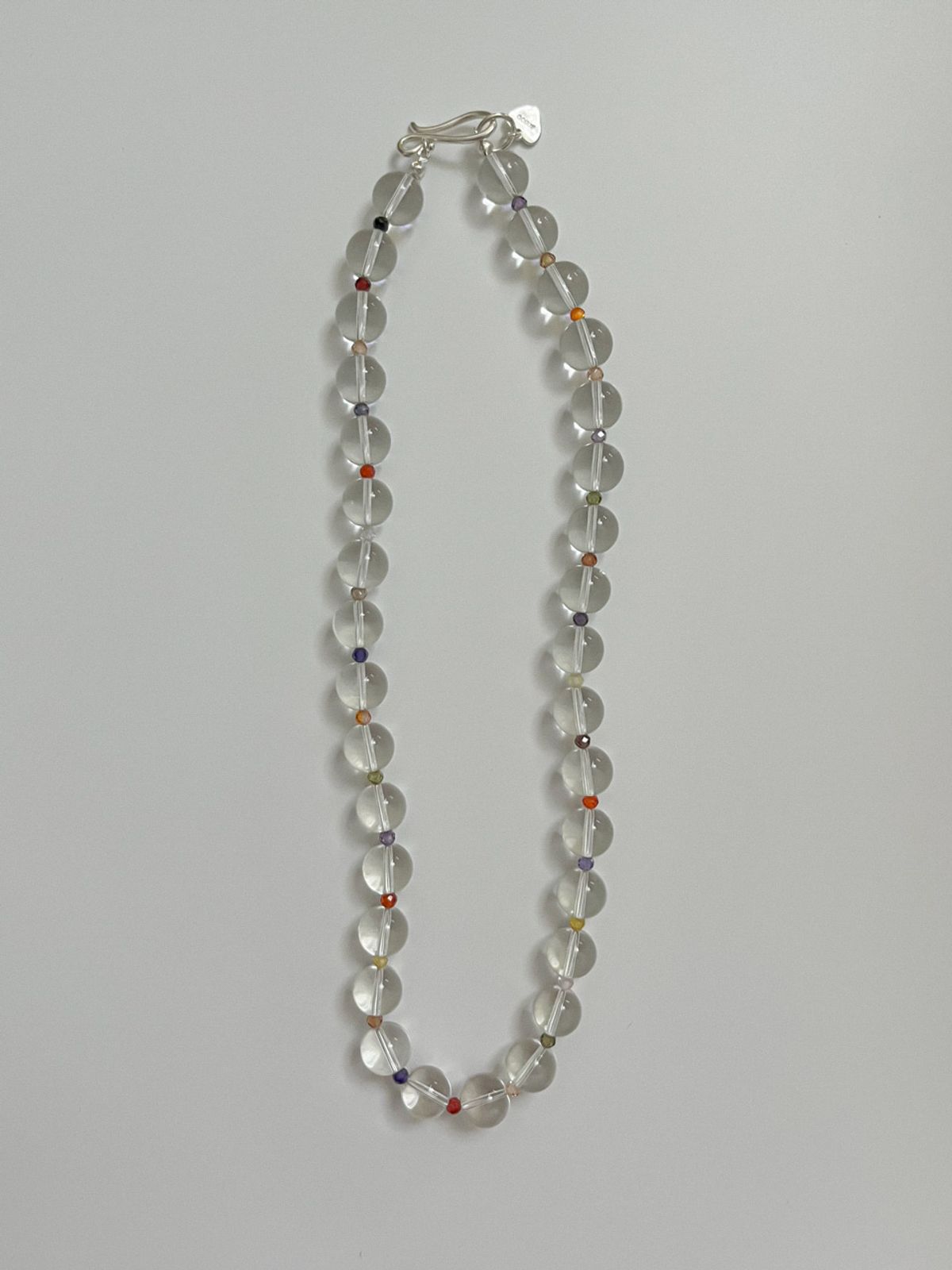 소수(SOSOO) Multi Beads Quartz Necklace