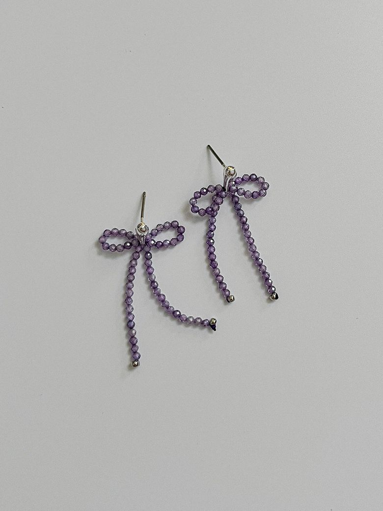 Tanzanite Ribbon Earrings