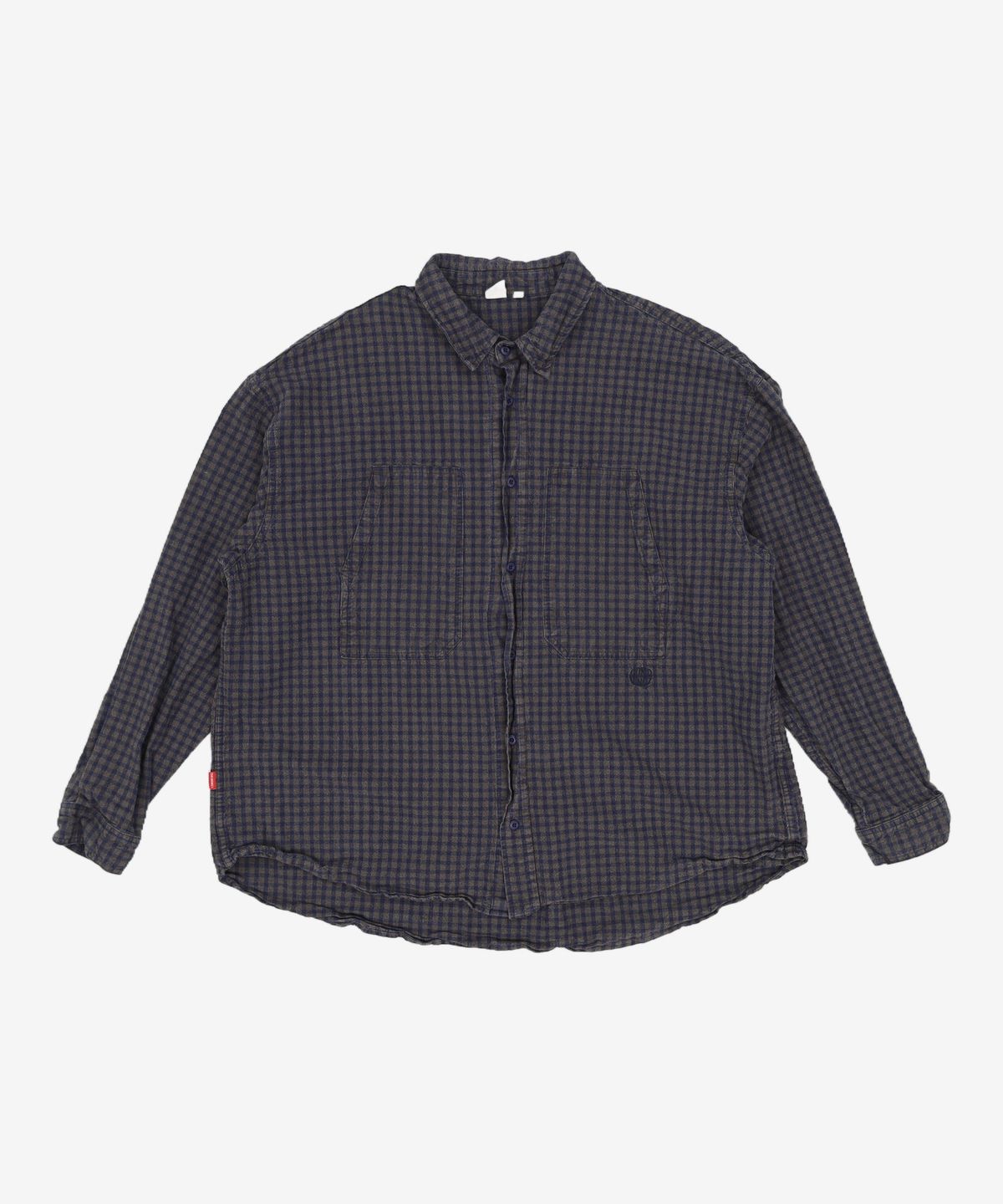 꼬모니노즈(COMONINOZ) NOZ COTTON SHIRT [CHECK] L
