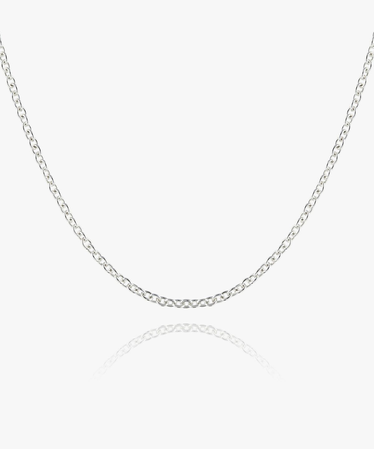 엘렌쥬얼리(HELENE JEWELRY) 실버 Silver 925 고방 체인 은 목걸이