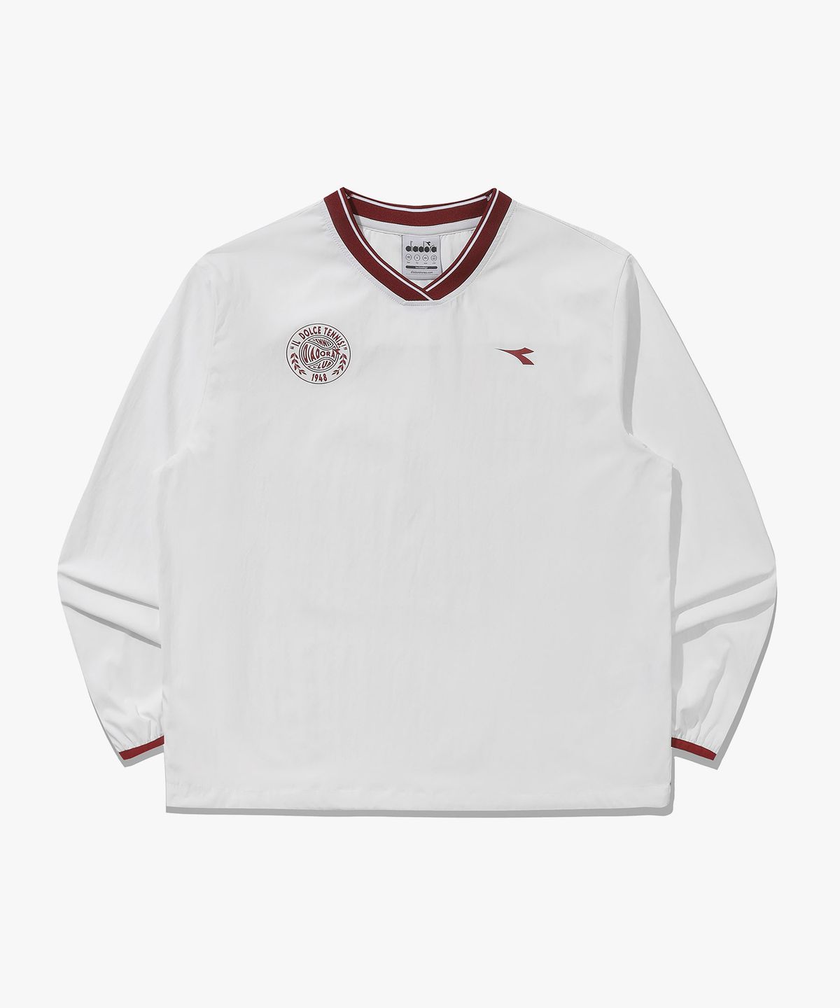 디아도라(diadora) 테니스타 긴팔 피스테 IVORY