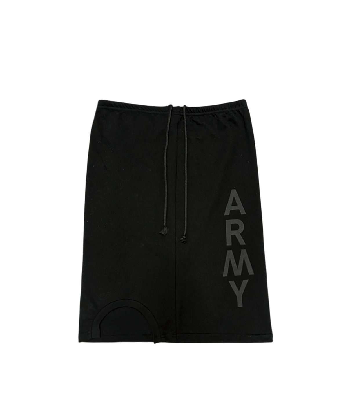 파우(PAW) 아미 미디 스커트 블랙