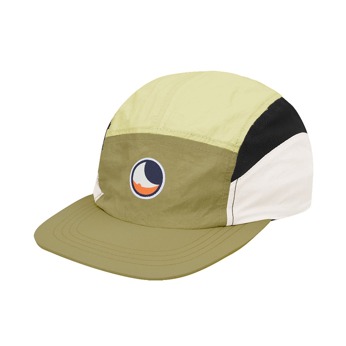 티켓투더문(TICKET TO THE MOON) 클래식 패치 멀티 캠프캡 카키 라임 베이지(CLASSIC PATCH MULTI CAMP CAP KHK/LIM/BEI)