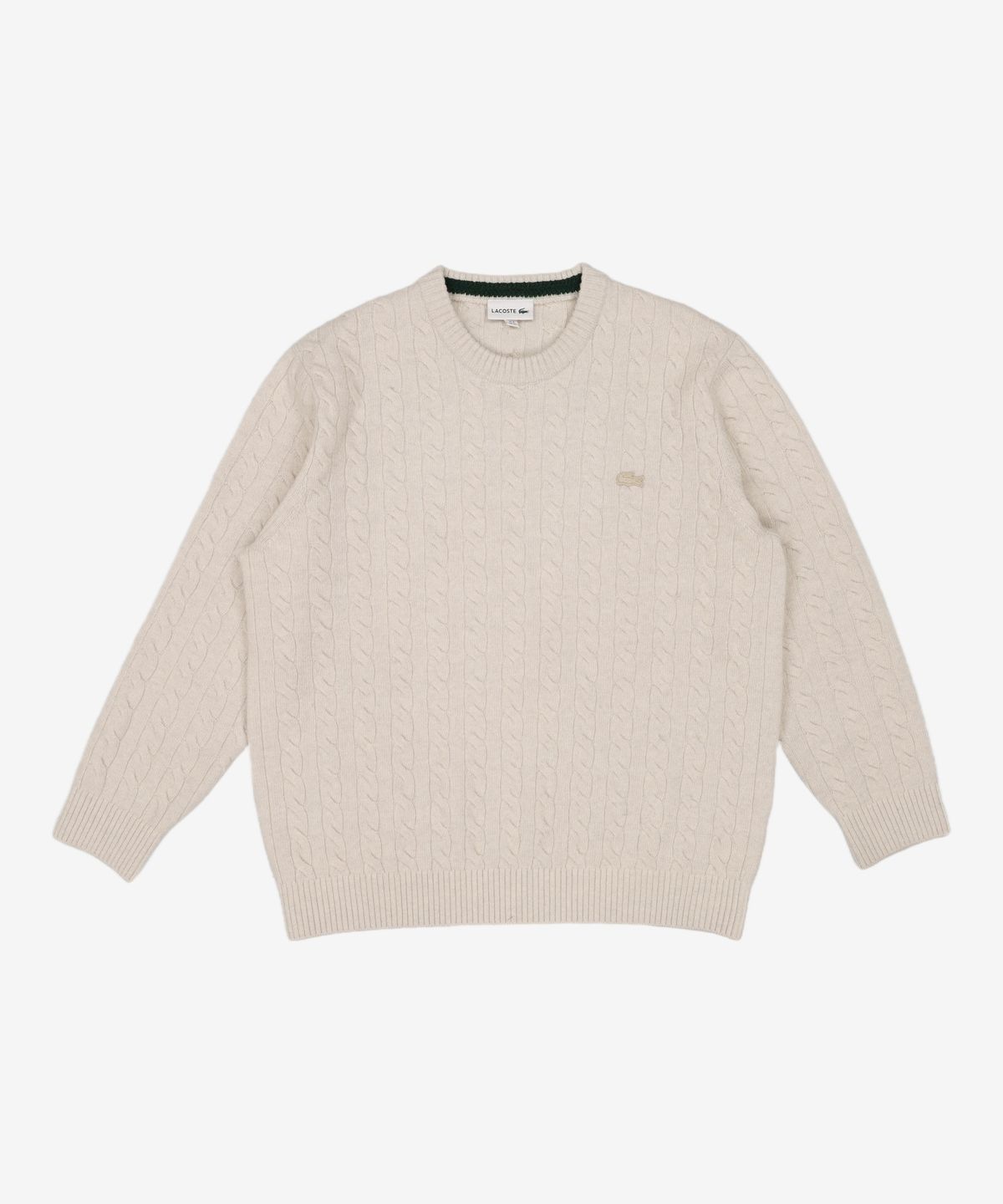 라코스테(LACOSTE) 남성 케이블 풀오버 AH616E-53N CCA XL