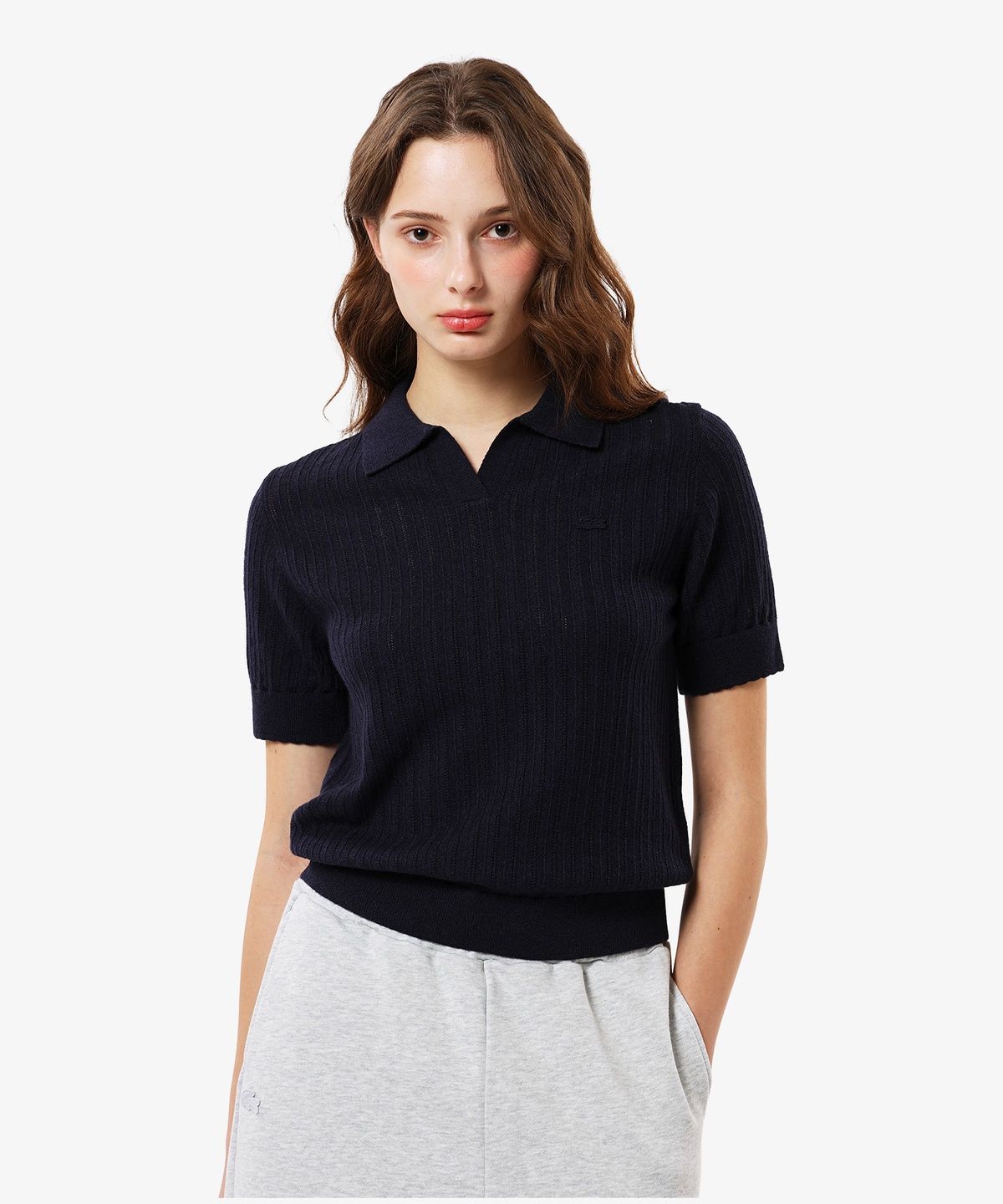 라코스테(LACOSTE) 여성 스카시 스웨터 폴로셔츠 PF035E-56N 166