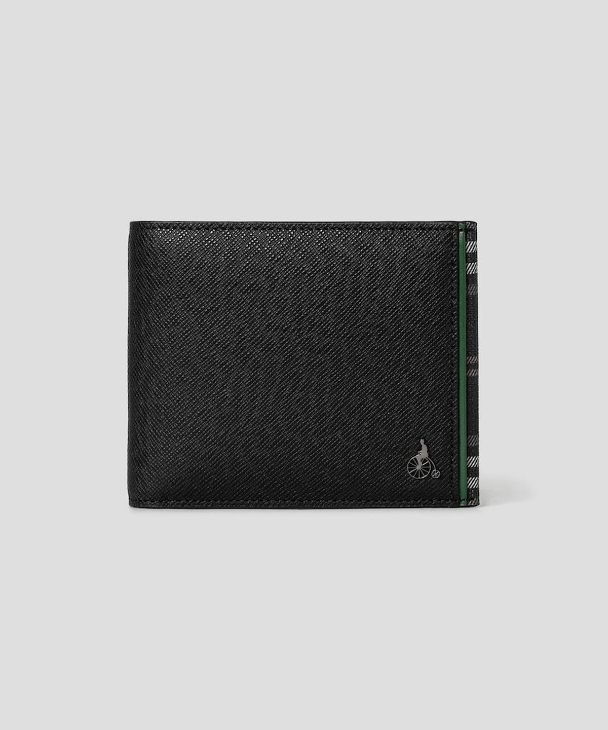 빈폴 액세서리(BEANPOLE ACCESSORY) 빈폴헤릿 패치 반지갑 - 블랙