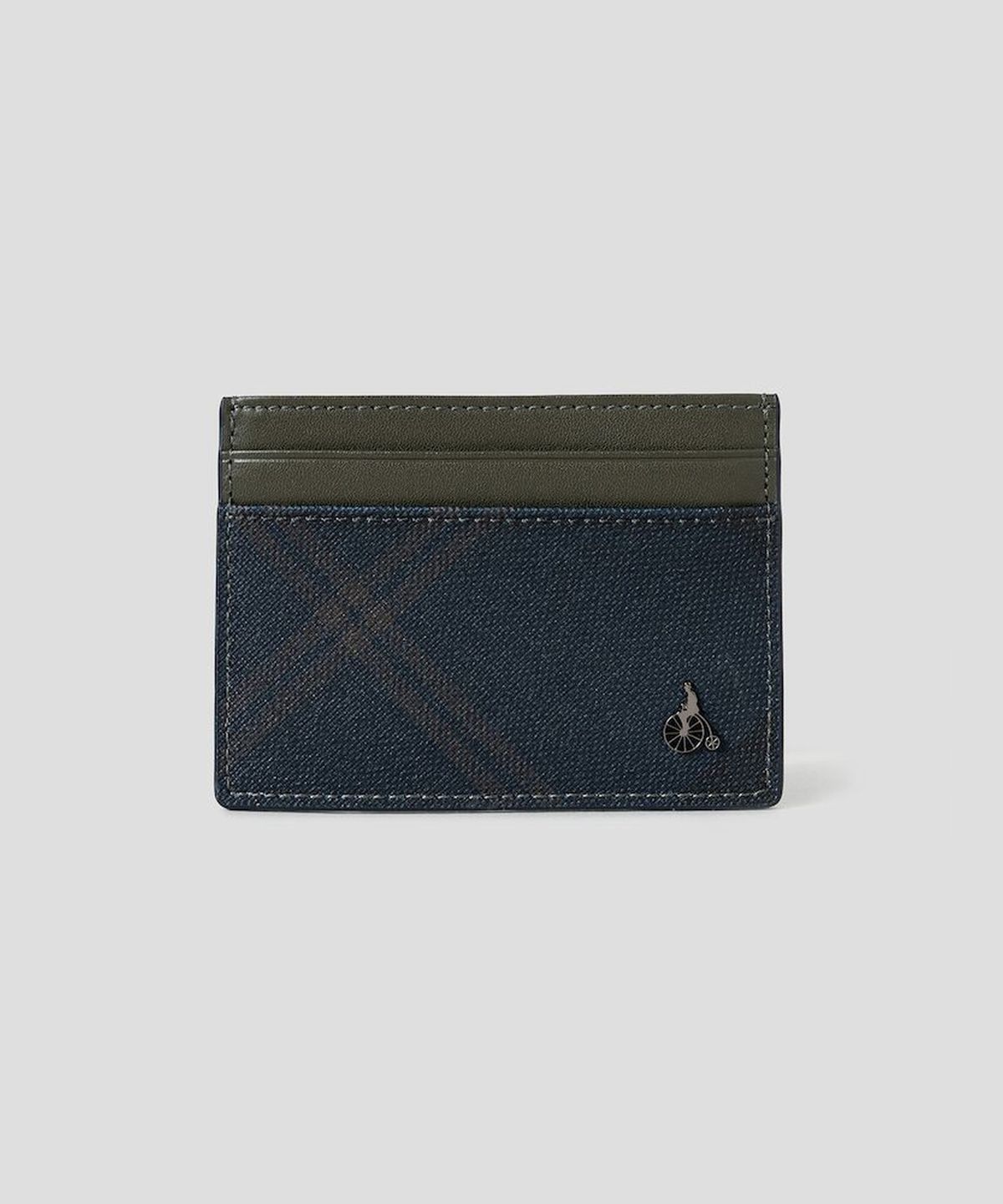 빈폴 액세서리(BEANPOLE ACCESSORY) 빈폴헤릿 낱장카드지갑 - 네이비