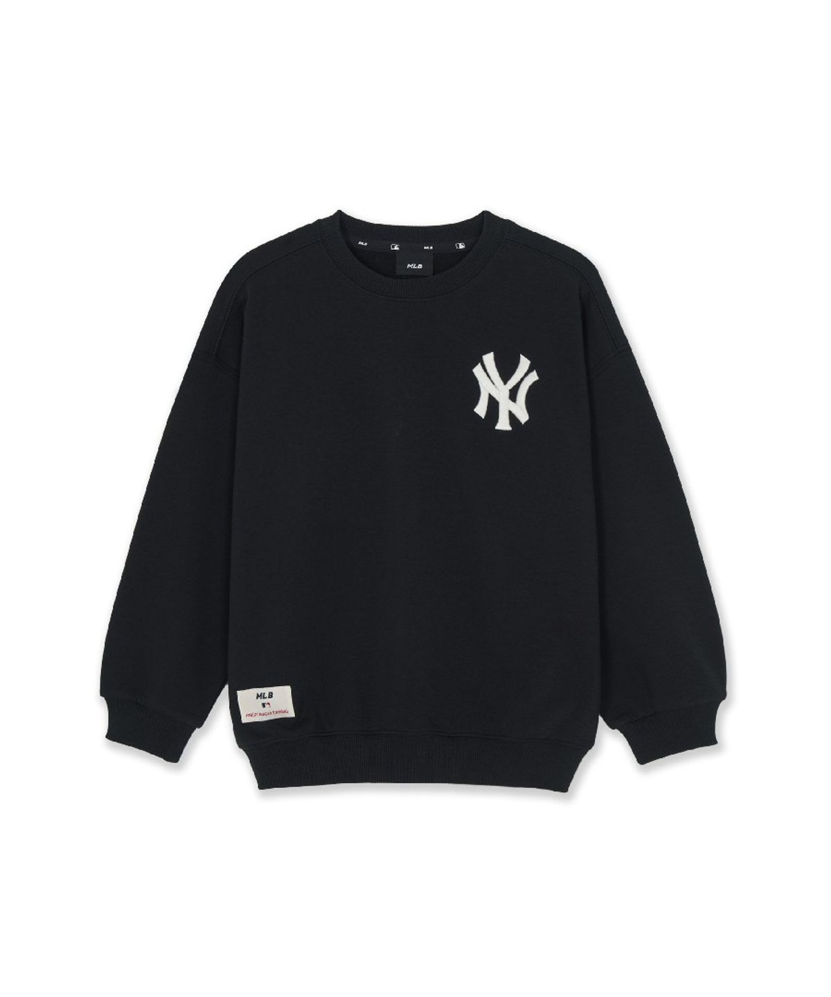 엠엘비 키즈(MLB KIDS) 스포티브 시그니처 팀로고 맨투맨 NY (Black)