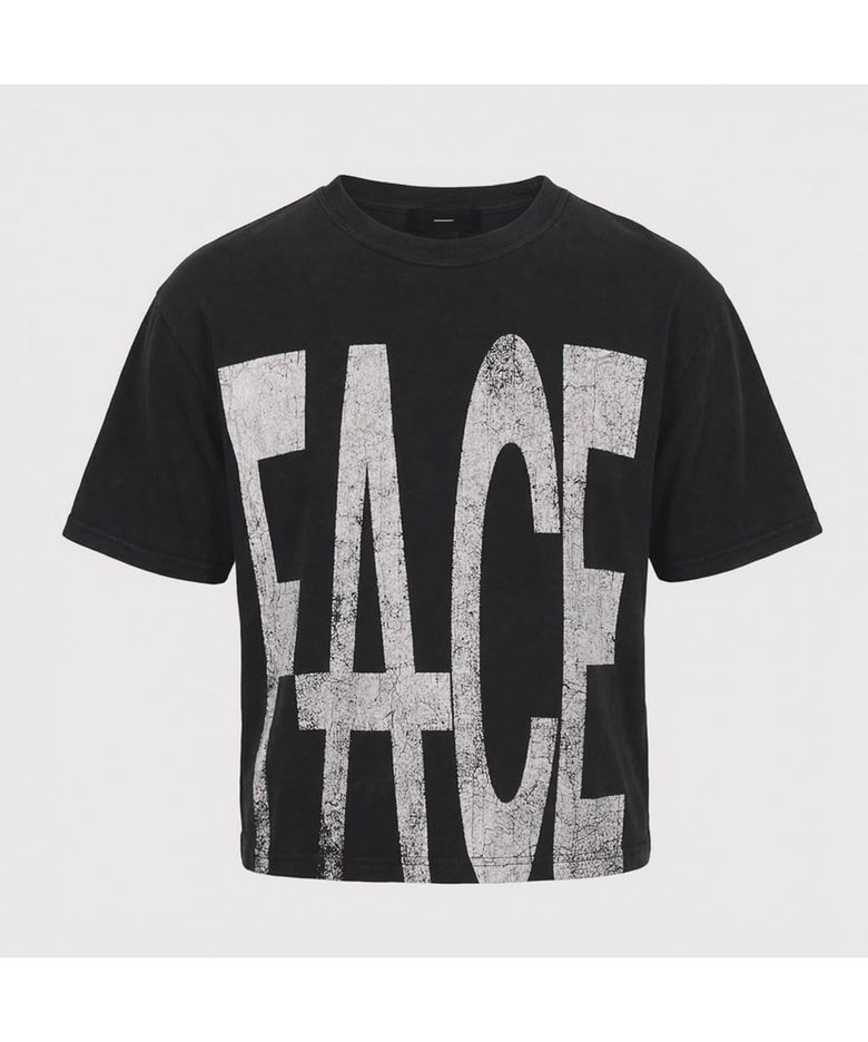 Bootleg Tee(FACE FUCT)5YEARS - BLACK