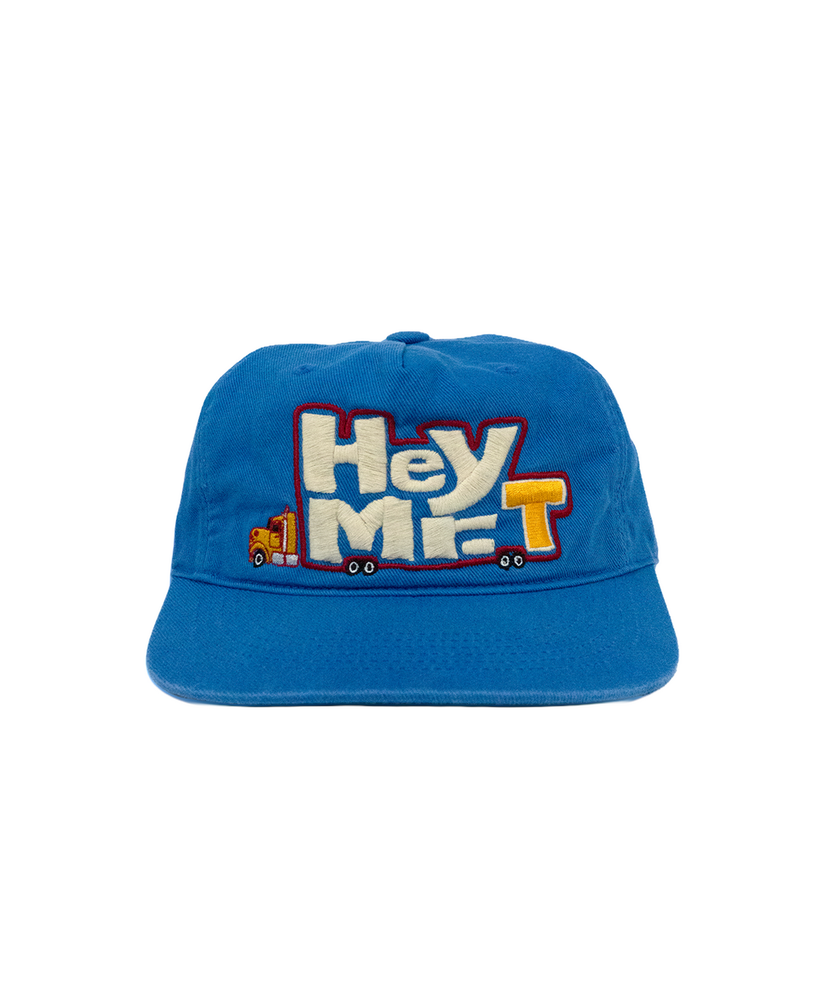 헤이미스터트러커(HEY MR TRUCKER) SAFE TRUCK 5PANEL CAP - HIGHWAY BLUE