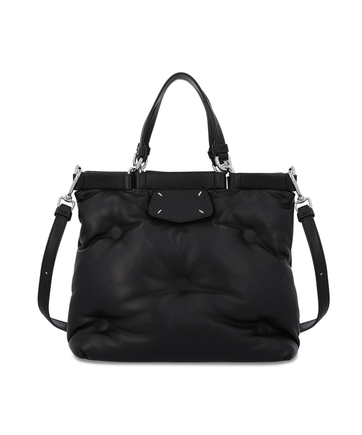메종 마르지엘라(MAISON MARGIELA) 글램 슬램 스몰 토트백 - 블랙 / S56WD0133P8840T8013