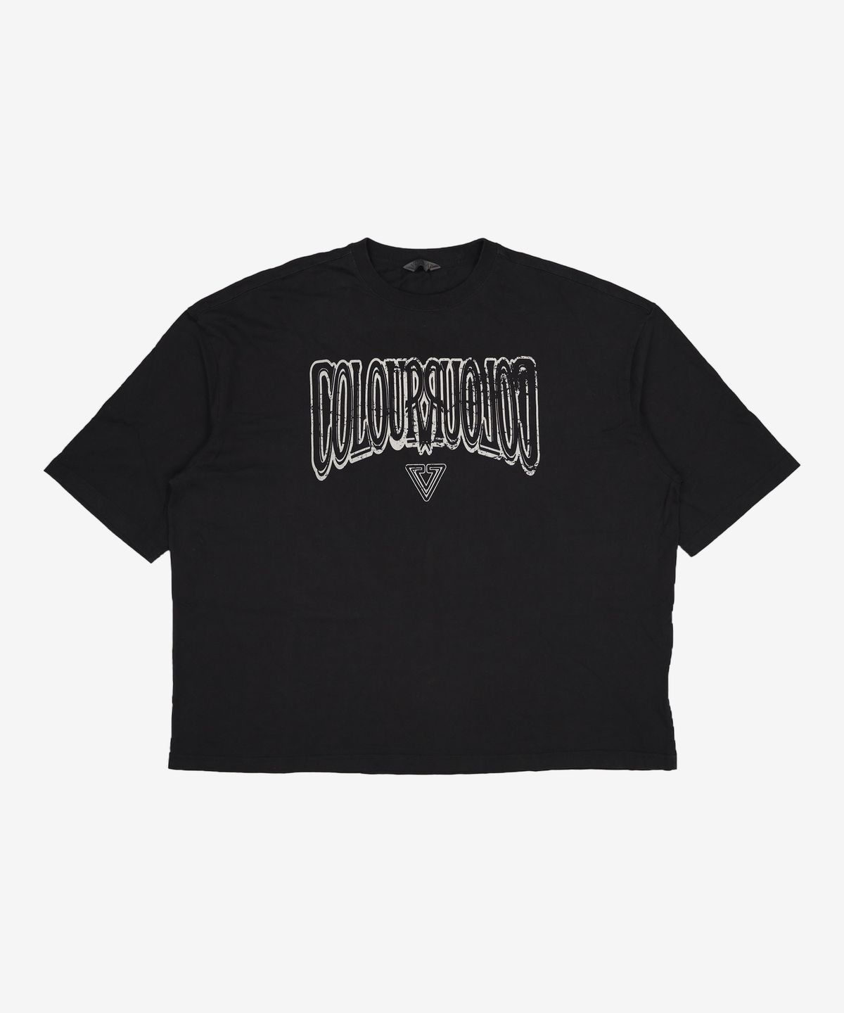 본바트(VONVAT) Vintage Lettering Coccoon Short Sleeve