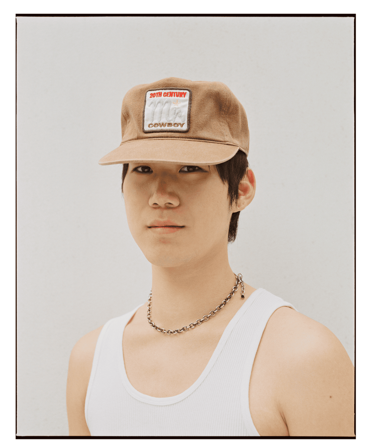 헤이미스터트러커(HEY MR TRUCKER) NEW COWBOY 5PANEL CAP - HAY BROWN