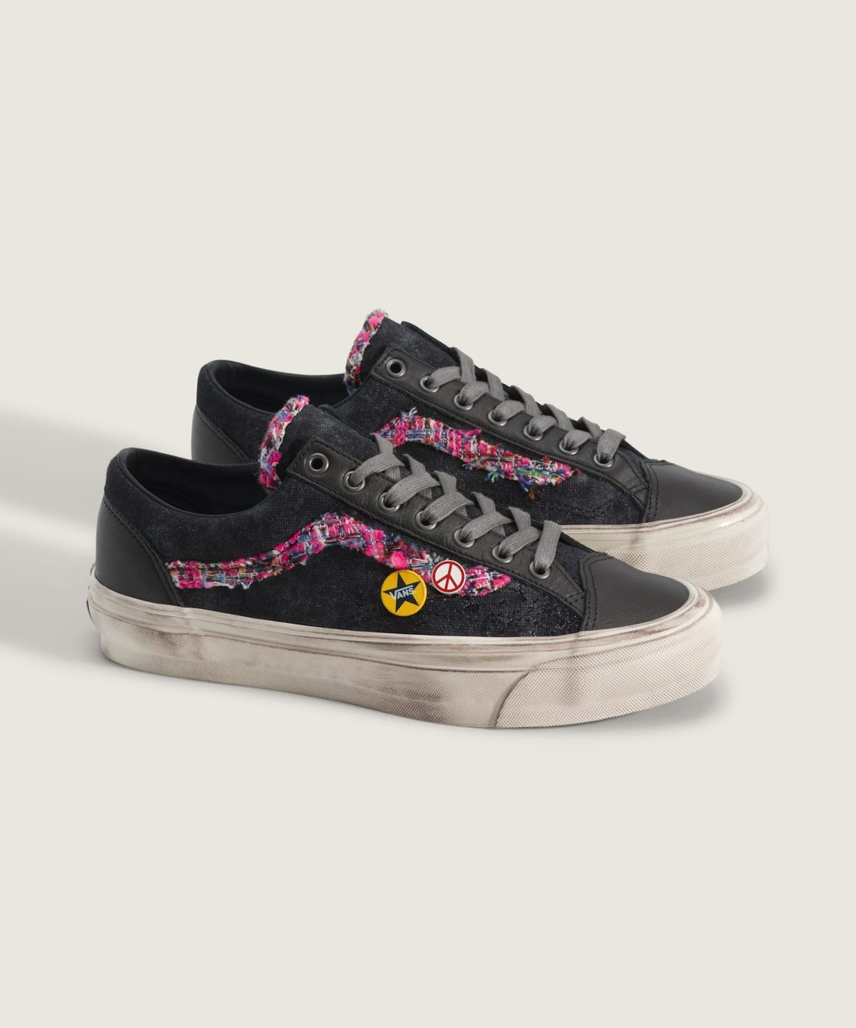 반스(VANS) 반스 LX 올드스쿨 36 - 수베니어 페이디드 블랙 / VN000E8VEMV1