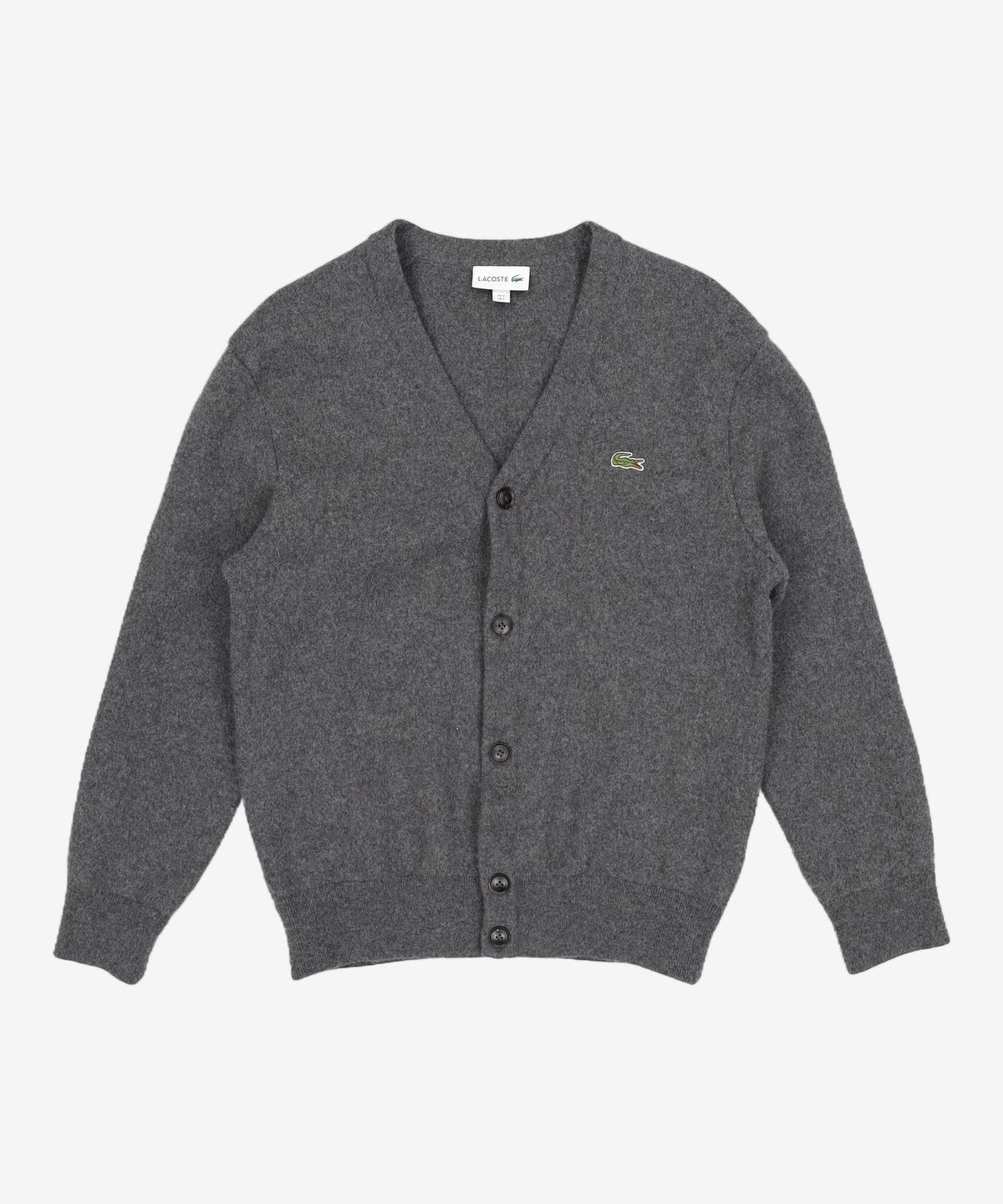 라코스테(LACOSTE) 남성 베이직 방모 와이넥 가디건 AH360E-52N EL6 105