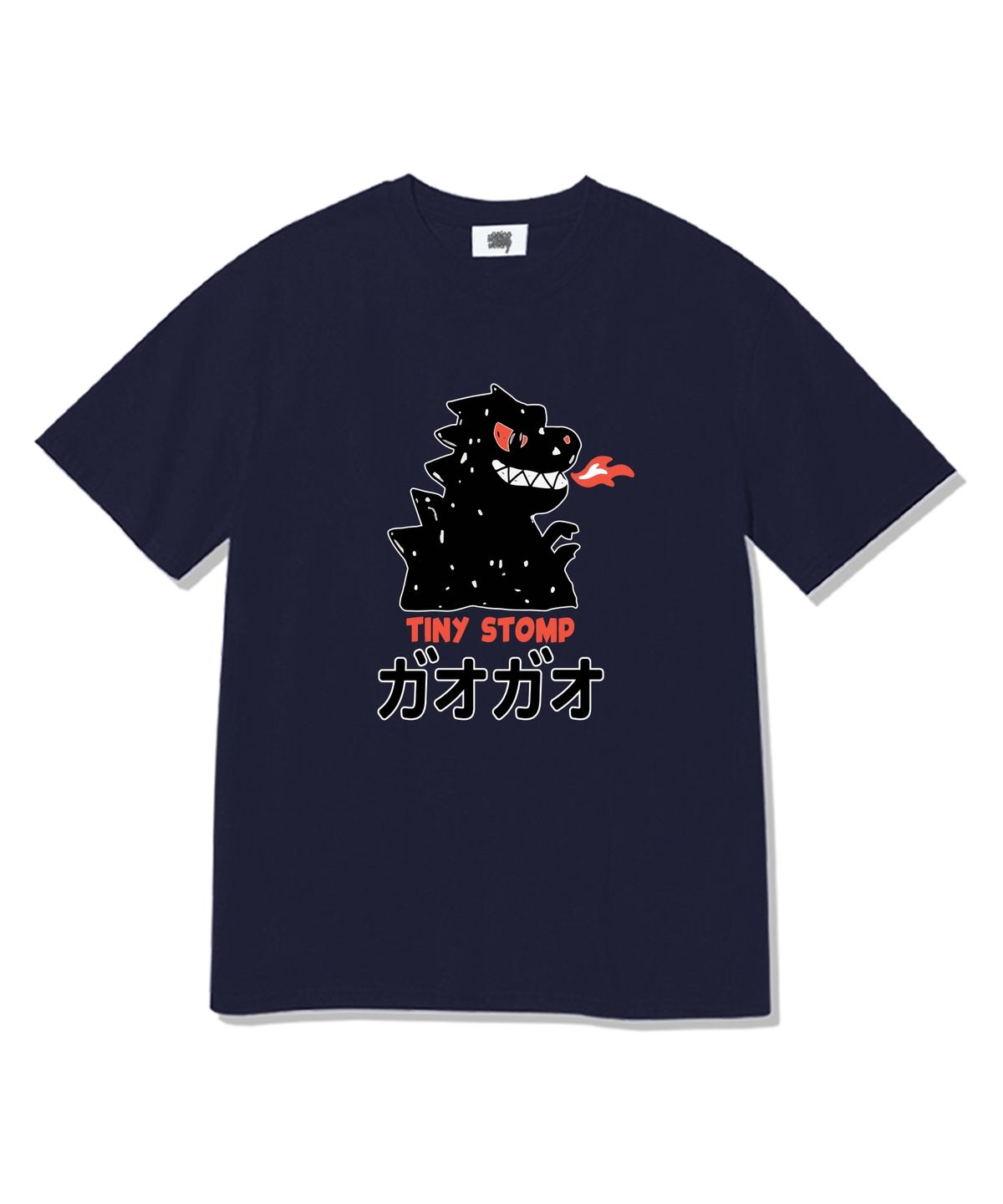 이지스티치(EASY STITCH) 티니스텀프  반팔티셔츠 네이비