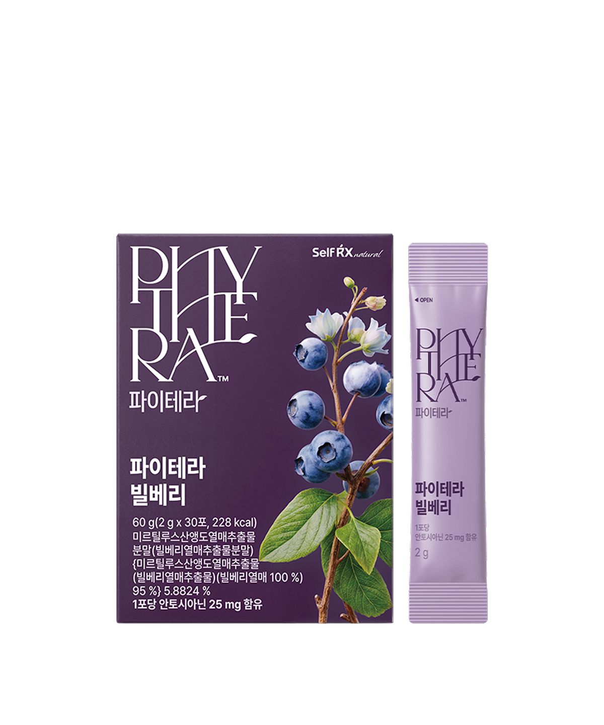 셀파렉스(SELFRX) [동아제약]파이테라 빌베리 30포