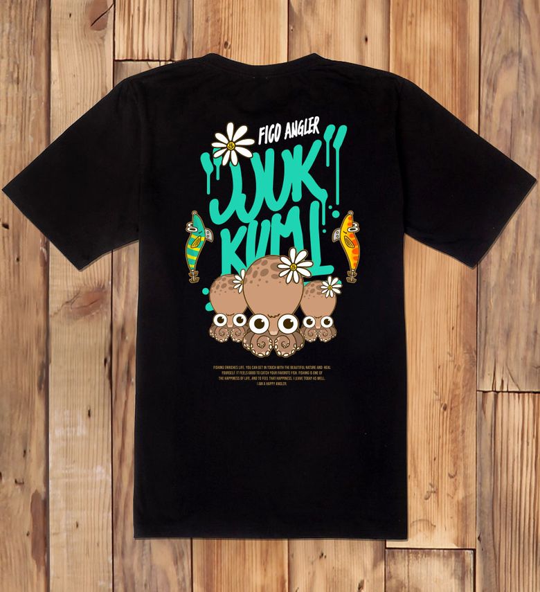 FICO-tshirts-417 피코앵글러 쭈꾸미 낚시 디자인 티셔츠 반팔티