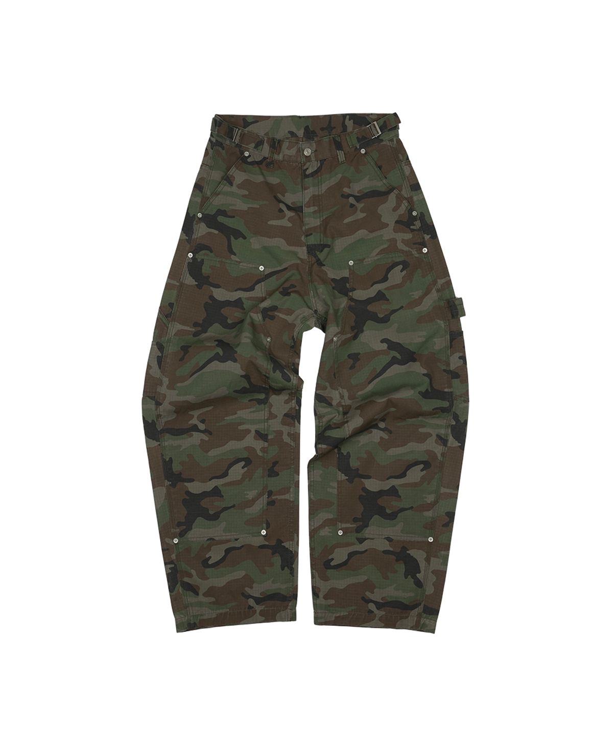 그레일즈(GRAILZ) [GRAILZ X KOIN SEOUL] CARPENTER RAW PANTS [CAMO]