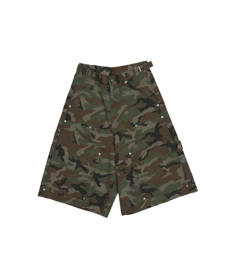 [GRAILZ X KOIN SEOUL] CARPENTER BERMUDA PANTS [CAMO]