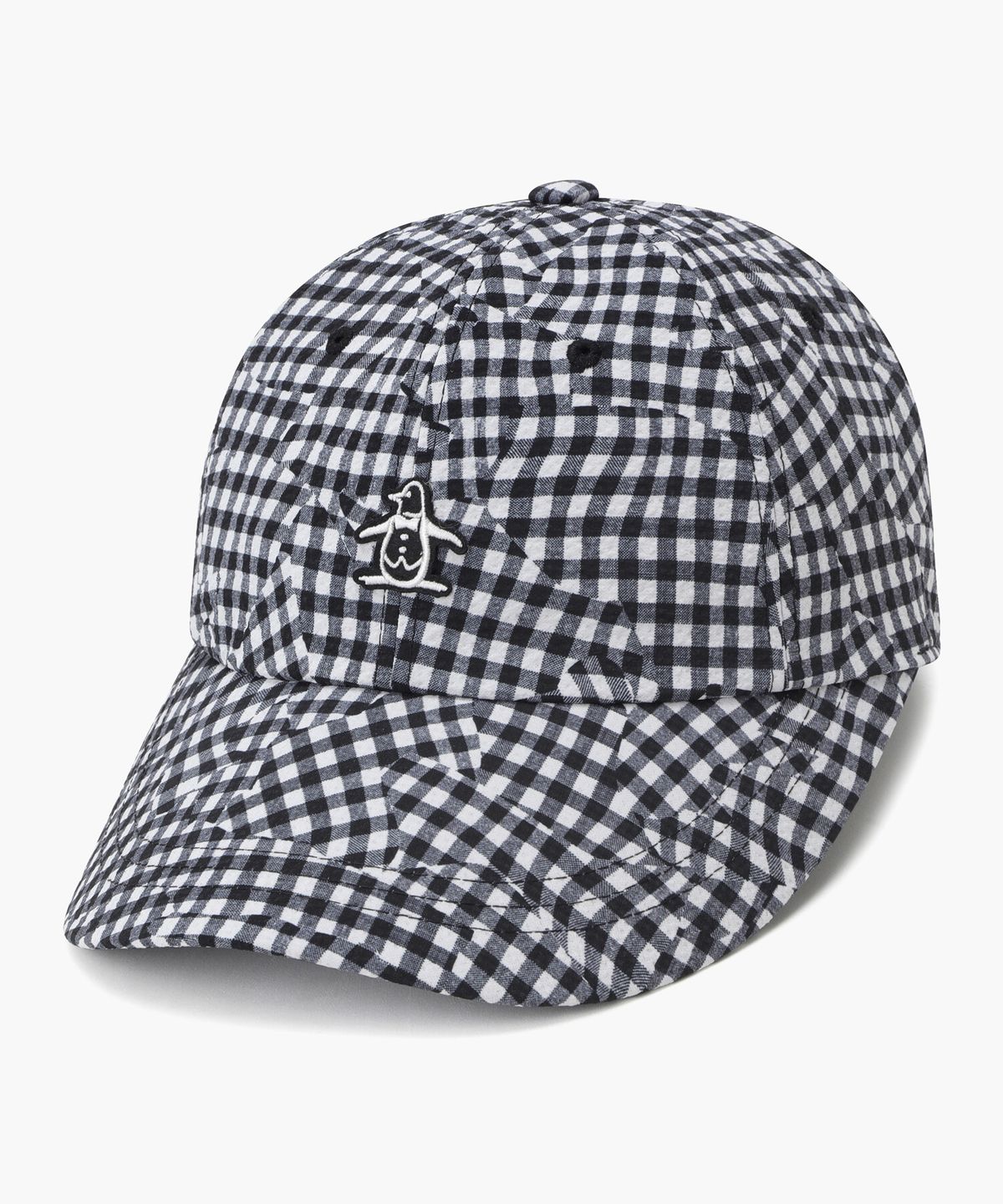 먼싱웨어(MUNSINGWEAR) 여성 써커 리본 6각 볼캡 블랙 MR322LCP71