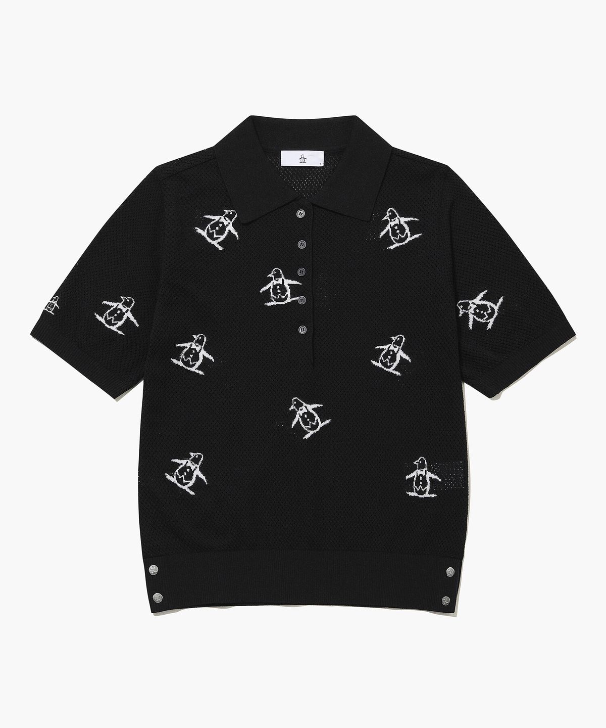 먼싱웨어(MUNSINGWEAR) 여성 펭귄 JQD 스웨터 블랙 MR322LSW72